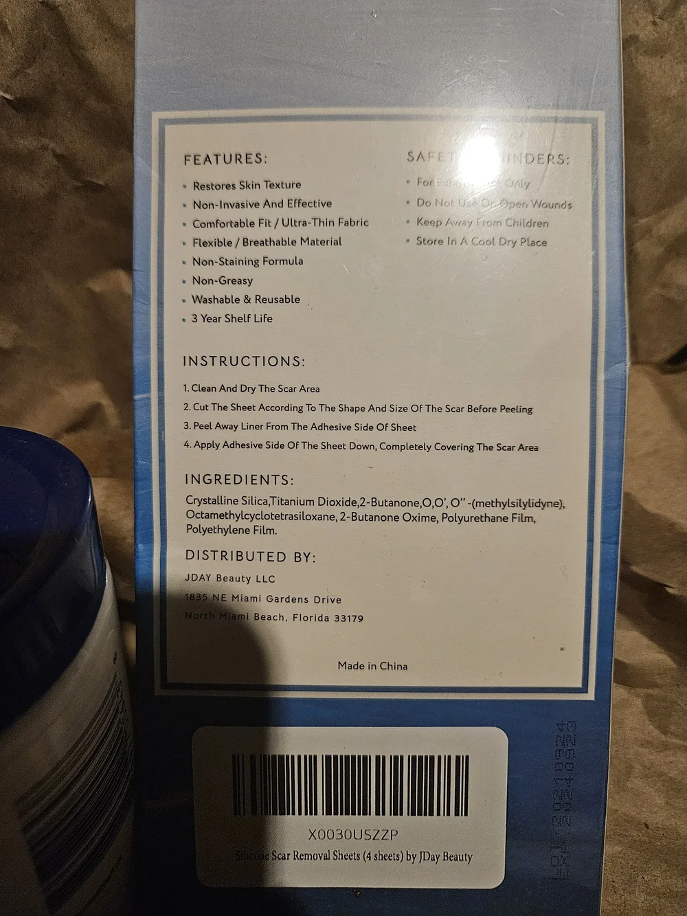 Persona Kids Bath & Body Assorted Blue and White Care Set
